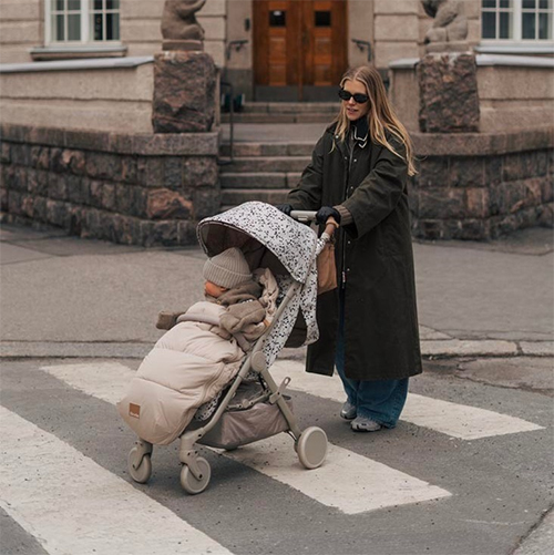 Coche silla ELODIE MONDO Dalmatian Dots